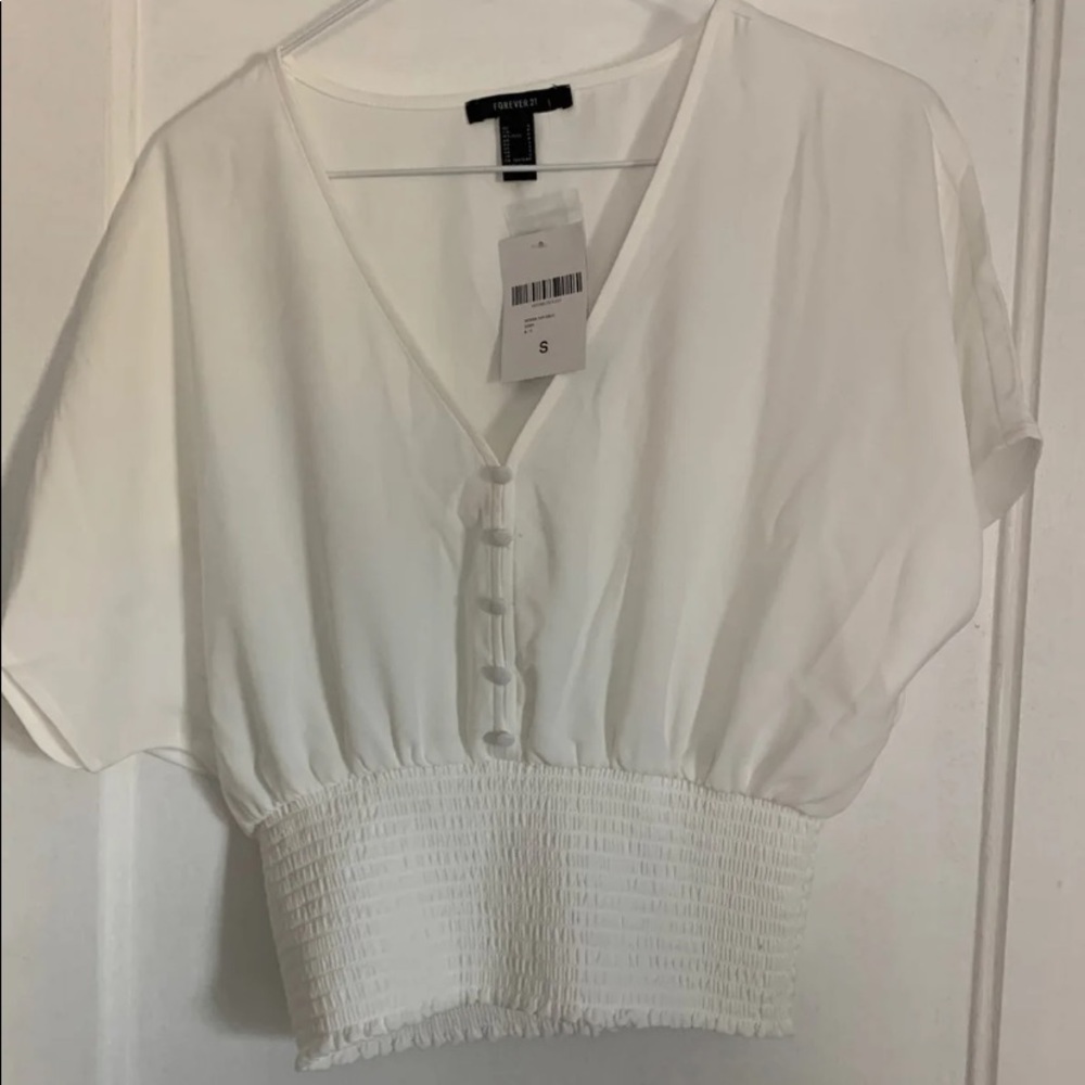 Forever 21 white blouse